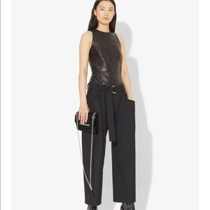 BRAND NEW Proenza Schouler Delta Crossbody + Clutch Bag in BLACK